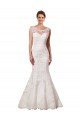 Lace Sweetheart Sleeveless Chapel Train Long Sexy Wedding Dress Kent