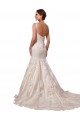 Tulle & Lace V-Neck Sleeveless Chapel Train Bridal Wedding Dress Kent