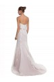 Tulle & Lace Strapless Sleeveless Sweep Train Beach Wedding Dress Kent
