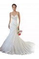 Satin Sweetheart Sleeveless Chapel Train Beach Wedding Gowns Kent