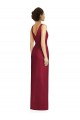 Soft Chiffon V-Neck Sleeveless V-Back Frost Long Bridesmaid Dress Kent