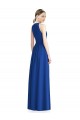 Chiffon Halter Neck Sleeveless Long Bridesmaid Dress / Evening Dress Kent