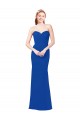 Chiffon Sweetheart Sleeveless Long Bridesmaid Dress / Evening Gowns Kent