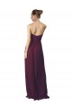 Soft Chiffon Sweetheart Sleeveless Long Bridesmaid Dress / Formal Dress Kent