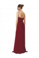 Soft Chiffon Sweetheart Sleeveless Long Bridesmaid Dresses Kent