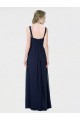 Lxue Chiffon Sweetheart Sleeveless Low Back Long Bridesmaid Dress Kent