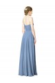 Chiffon Sweetheart Sleeveless Low Back Long Wedding Party Dress Kent