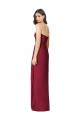 Soft Chiffon Sweetheart Sleeveless Olive Green Long Bridesmaid Dress Kent