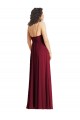 Soft Chiffon Spaghetti Straps Sleeveless Long Formal Evening Gown / Bridesmaid Dress Kent