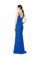 Chiffon Sweetheart Sleeveless Low Back Long Bridesmaid Evening Dress Kent