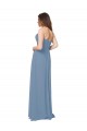 Chiffon Sweetheart Sleeveless Low Back Long Bridesmaid Dress / Evening Gowns Kent