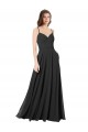 Chiffon Sweetheart Sleeveless Open Back Long Formal Dress / Bridesmaid Dress Kent