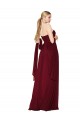 Soft Chiffon Sweetheart Sleeveless Long Formal Evening Gown / Prom Dress / Bridesmaid Dress Kent