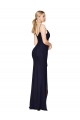 Soft Chiffon Spaghetti Straps Sleeveless V-Back Long Bridesmaid Dress / Formal Dress Kent