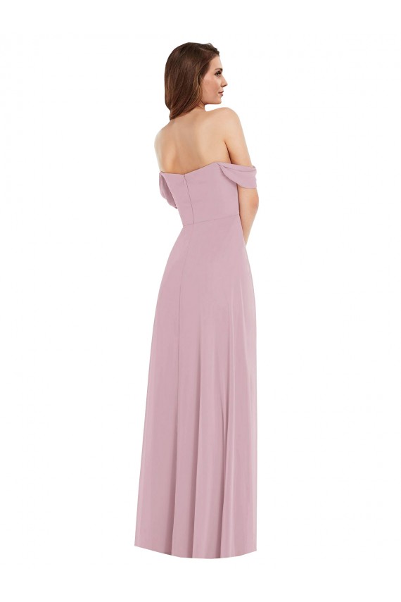 Soft Chiffon Sweetheart Sleeveless Long Black Tie Evening Gown / Bridesmaid Dress Kent