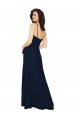Chiffon V-Neck Sleeveless Low Back Long Bridesmaid Dress / Formal Dress Kent