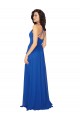 Soft Chiffon V-Neck Sleeveless Open Back Long Evening Dress / Bridesmaid Dress Kent