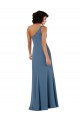Soft Chiffon One Shoulder Sleeveless Long Formal Evening Gown / Bridesmaid Dress Kent