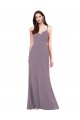 Soft Chiffon Sweetheart Sleeveless Open Back Long Formal Evening Gown / Bridesmaid Dress Kent