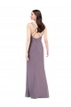 Soft Chiffon Sweetheart Sleeveless Open Back Long Formal Evening Gown / Bridesmaid Dress Kent
