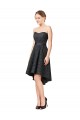 Lace Sweetheart Sleeveless Knee Length High Low Bridesmaid Dress Kent