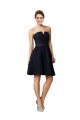 Lace V-Neck Sleeveless Knee Length Bridesmaid Dress Kent