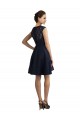 Lace V-Neck Sleeveless Knee Length Bridesmaid Dress / Evening Dress Kent