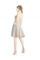Lace Sweetheart Sleeveless Knee Length Bridesmaid Dress Kent