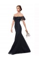 Lace Off the Shoulder Flutter Sleeves Long Prom Dress / Bridesmaid Dress Kent