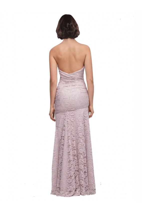Lace Sweetheart Sleeveless Long Prom Dress / Bridesmaid Dress Kent