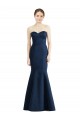 Satin Sweetheart Sleeveless Long Floor Length Bridesmaid Dress Kent