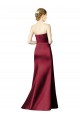 Satin Sweetheart Sleeveless Long Bridesmaid Dress / Evening Dress Kent