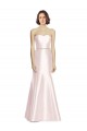 Satin Sweetheart Sleeveless Long Bridesmaid Dress Kent