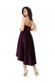 Satin Sweetheart Sleeveless Open Back Short High Low Prom Dress / Bridesmaid Dress Kent