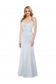 Satin Strapless Sleeveless Low Back Long Formal Evening Gown / Prom Dress / Bridesmaid Dress Kent