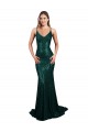 Sequin V-Neck Sleeveless Low Back Long Formal Evening Gown / Prom Dress / Bridesmaid Dress Kent