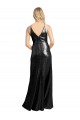 Sequin Spaghetti Straps Sleeveless V-Back Long Formal Evening Gown / Prom Dress / Bridesmaid Dress Kent
