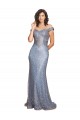 Sequin Off the Shoulder Sleeveless Long Formal Evening Gown / Prom Dress / Bridesmaid Dress Kent