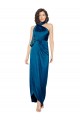 Silk like Satin Halter Neck Sleeveless Long Formal Evening Gown / Prom Dress / Bridesmaid Dress Kent