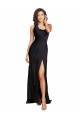 Silk like Satin One Shoulder Sleeveless Long Evening Dress / Bridesmaid Dress Kent