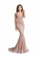 Spandex V-Neck Sleeveless Low Back Long Formal Evening Gown / Prom Dress / Bridesmaid Dress Kent