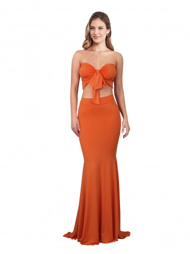 Spandex Strapless Sleeveless Long Formal Evening Gown / Prom Dress / Bridesmaid Dress Kent