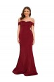 Spandex Off the Shoulder Sleeveless Long Formal Plus Size Evening Gown / Prom Dress / Bridesmaid Dress Kent