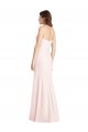 Stretch Crepe Sweetheart Sleeveless Low Back Long Semi Formal Evening Dress / Prom Dress / Bridesmaid Dress Kent