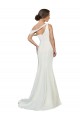 Stretch Crepe One Shoulder Sleeveless Sweep Train Formal Evening Gown / Prom Dress / Bridesmaid Dress Kent