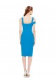 Stretch Crepe Sleeveless Cocktail Length Formal Evening Gown / Prom Dress / Bridesmaid Dress Kent