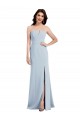 Stretch Crepe V-Neck Sleeveless Low Back Long Bridesmaid Dress / Evening Dress Kent