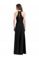 Stretch Crepe Halter Neck Sleeveless Long Formal Evening Gown / Prom Dress / Bridesmaid Dress Kent