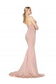 Stretch Crepe Sweetheart Sleeveless Low Back Long Formal Dress / Bridesmaid Dress Kent