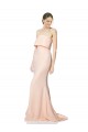 Stretch Crepe Strapless Sleeveless Long Black Tie Evening Gown / Prom Dress / Bridesmaid Dress Kent